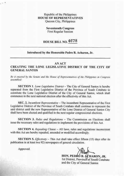 House Bill No. 7303, 17th Congress of the Republic.